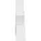 Ekena Millwork Vanguard Architectural Grade PVC Gable Bracket, 96"W x 28"H x 6"D x 6"F, 7/12 Pitch GBP096X28X0606VAN00 - alternate 2